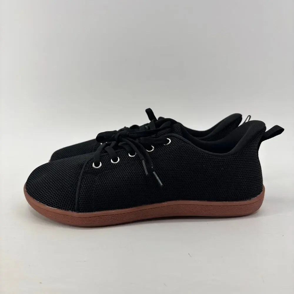 Buhcfbo Men’s Size 7 Black Comfort Lace Up Sneakers Comfort